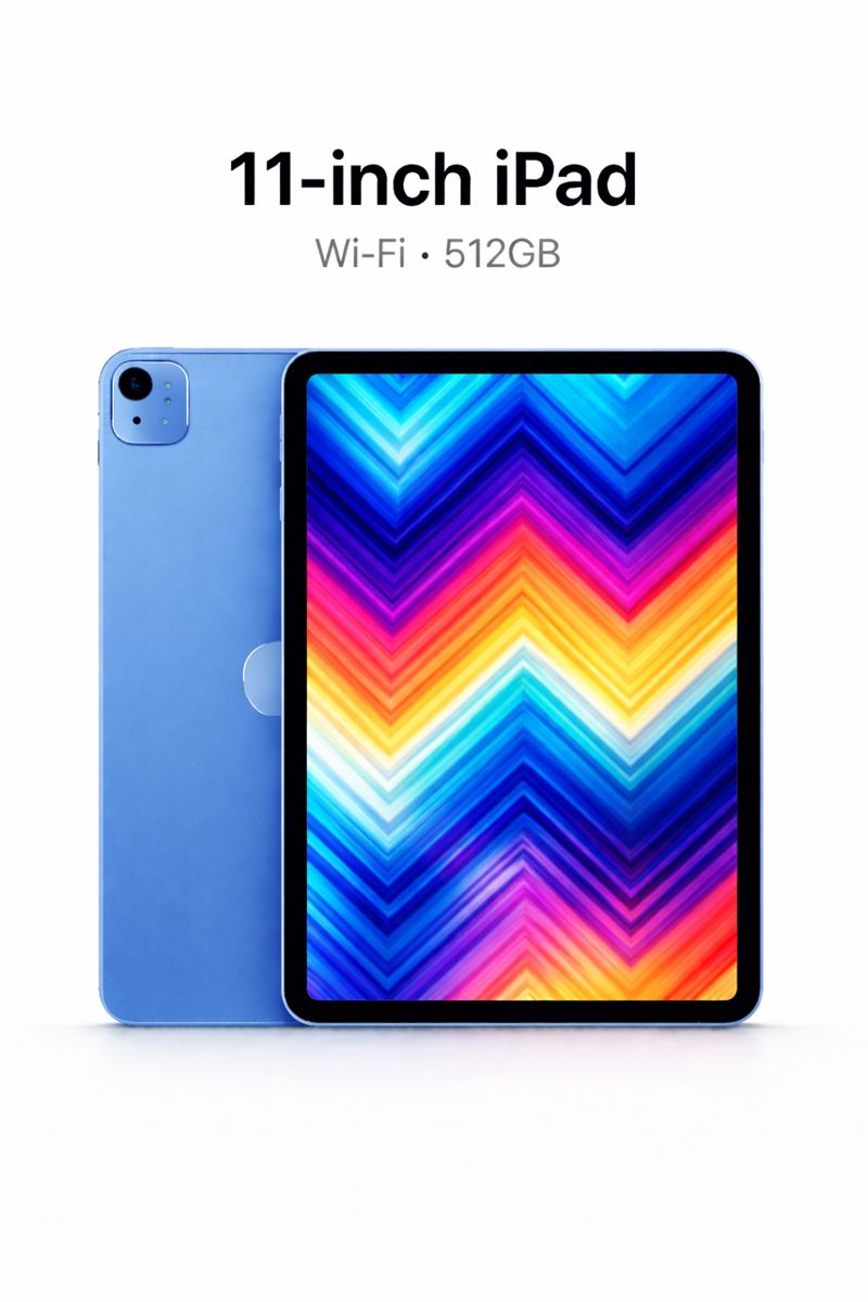 11-inch iPad Wi-Fi 512GB - Blue