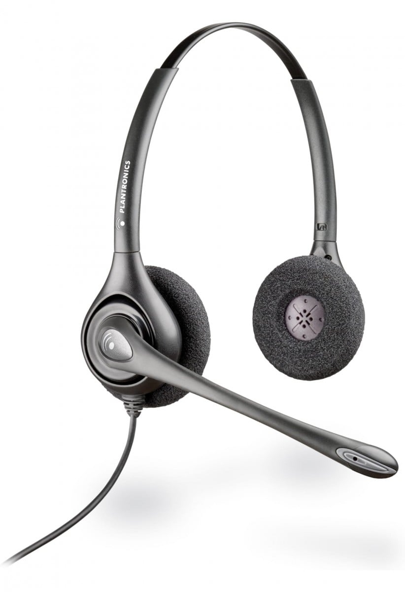 HP Poly HW261N Supraplus Binaural Dual Headset +Pouch EMEA-INTL English Loc-Euro plug