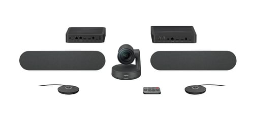 Logitech Rally Plus Ultra-HD ConferenceCam with Dual Speakers – USB (EMEA-914, EU)