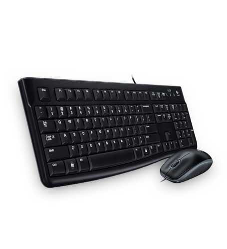 Logitech MK120 Wired Keyboard and Mouse Combo – Pan Nordic Layout