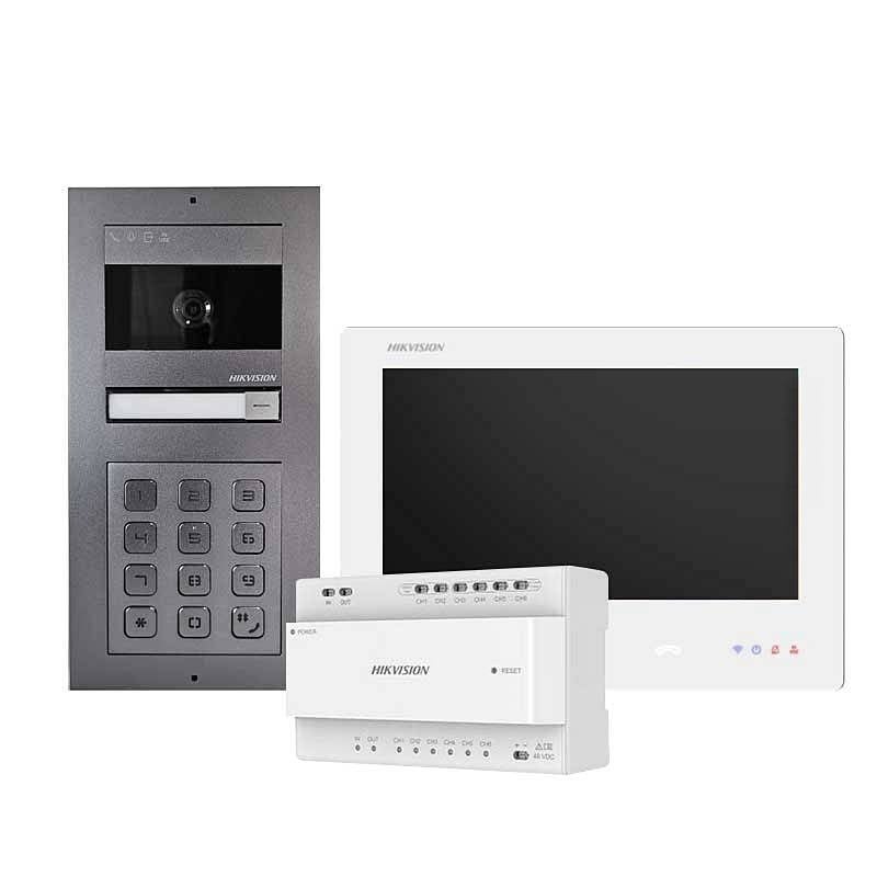 Hikvision DS-KIS704EY-ACW2/Aluminum 2-wire HD KIT