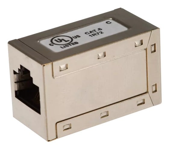AXIS 5503-771 cable gender changer RJ-45 Brushed steel