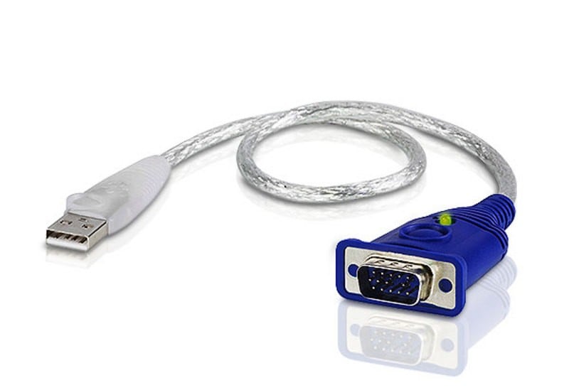 VGA EDID Emulator - 0.35 m - USB Type-A - VGA (D-Sub) - Male - Male - Straight