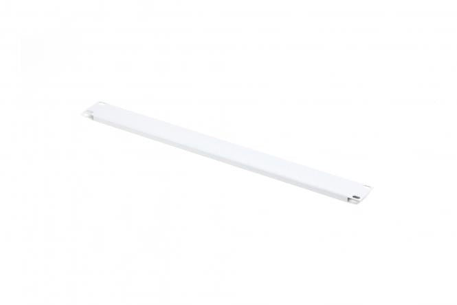 1U rack blank panel for 19" Cabinet, Gray (RAL 7035)