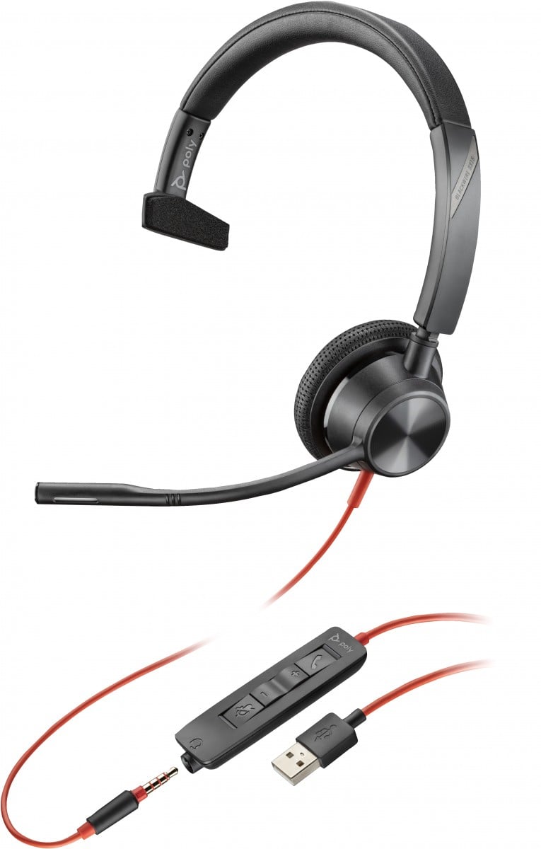 Poly Blackwire 3315 USB-A Headset 76J12AA