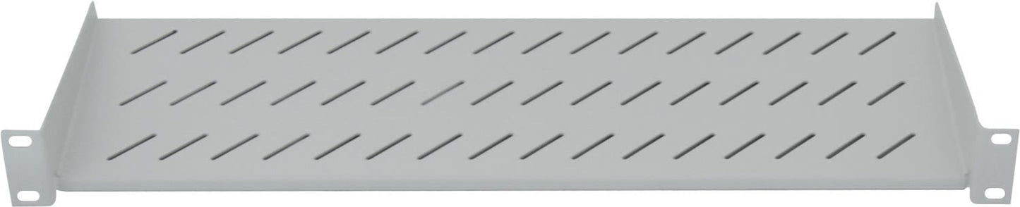 Intellinet 712200 Shelf 1U 483x150mm Up to 25kg Front Mounted Grey