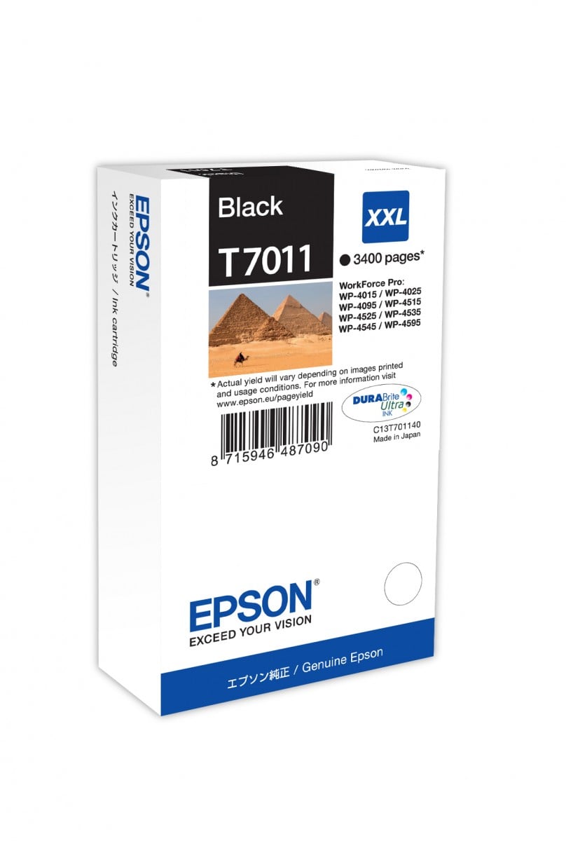 EPSON Ink Cartridge XXL Black 3.4k