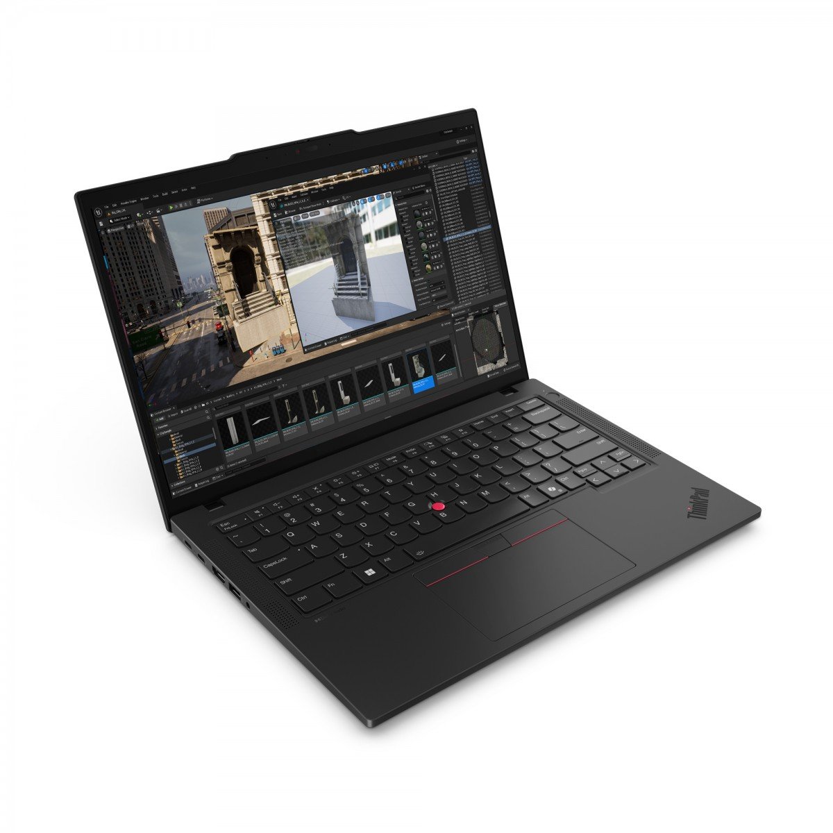 Lenovo ThinkPad P14s Gen5 AMD 14'' 2.8K OLED 400N AMD Ryzen 7 Pro 8840HS 32GB RAM 1TB SSD FPR SCR Keyboard backlit ENG Euro W11P