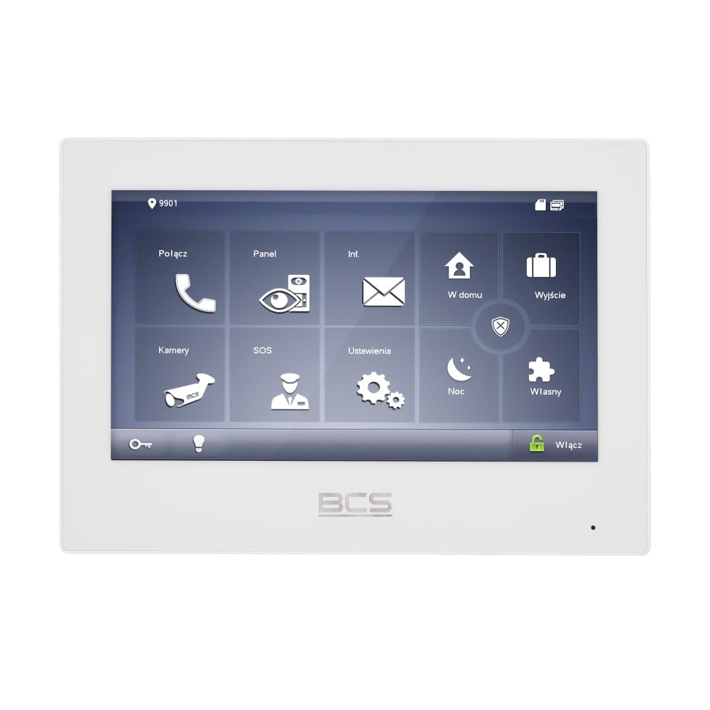 BCS BCS-MON7700W-S IP Video Monitor with Intercom Feature