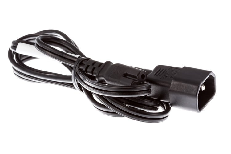 Zebra CS-CC6-IEC power cable Black 19.7" (0.5 m) C7 coupler C14 coupler