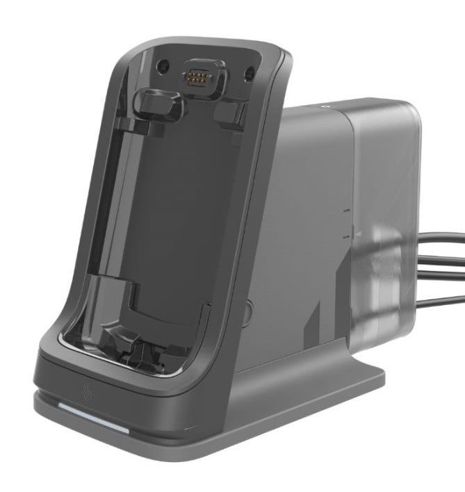 Zebra CRD-NTC5X-1SNWS-01 mobile device dock station Smartphone Gray