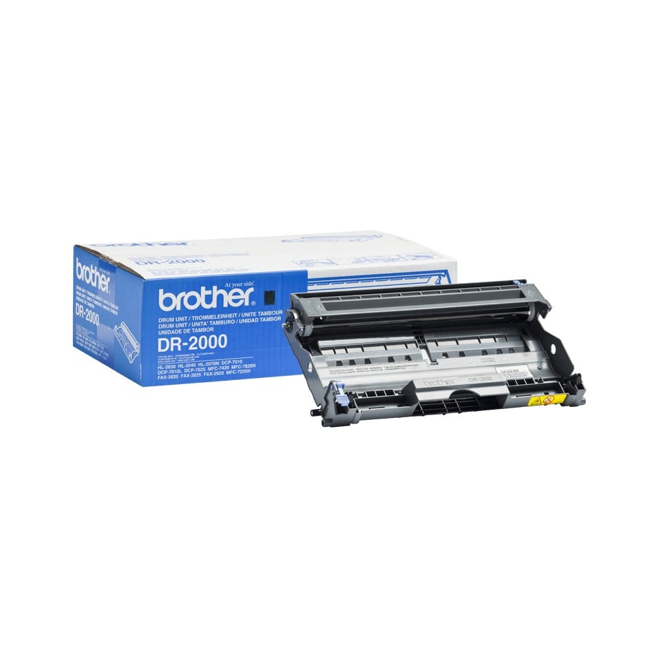 Brother DR2000YJ1 Drum - 12000 Pages Yield - Compatible with HL 2030/2040/2070N