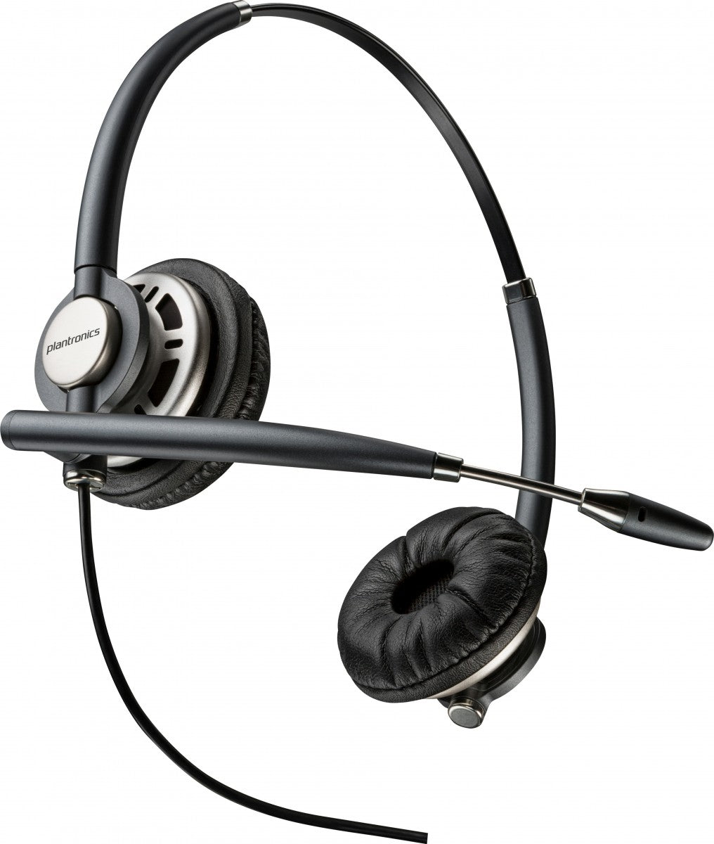 HP Poly EncorePro 720D EncorePro 700 Series headset on-ear wired active noise cancelling USB-A black TAA Compliant