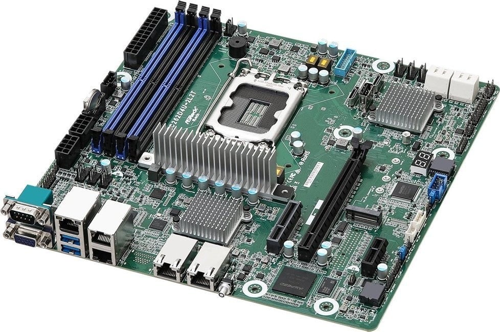 ASRock EC262D4U-2L2T, 1xSKT LGA 1700, Intel E-2400, C262, SATA, NVMe, 1xM.2, 2x10GbE, 2xGbE, IPMI