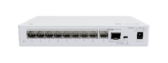 HUAWEI S110-8T2ST 8x10/100/1000BASE-T Ports 1xGE SFP Port 1x10/100/1000BASE-T Port with 7xAC Power Adapter (Fanless)