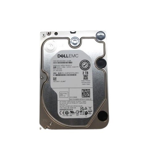 DELL 2TB 7.2K RPM SATA 6Gbps 512n 3.5in Cabled Hard Drive T160