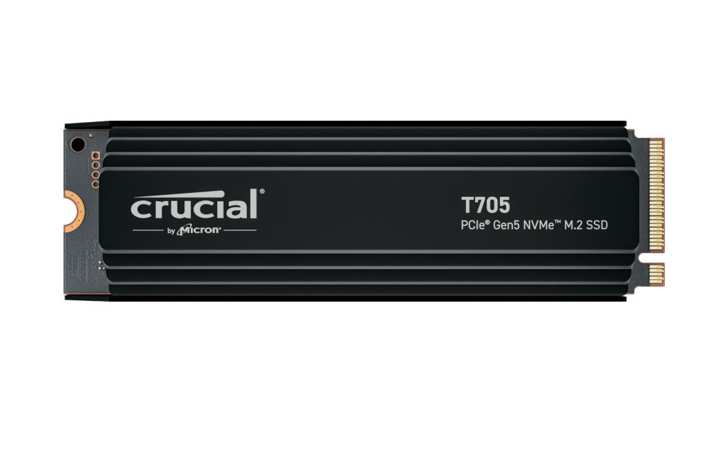 Crucial CT2000T705SSD5 2TB M.2 PCI Express 5.0 NVMe SSD with TCG Opal Encryption & Integrated Heatsink