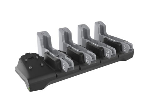 Zebra CRD-ET4X-4S8I1-01 mobile device charger Tablet Black, Gray AC Indoor
