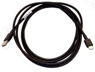 Zebra CBL-CS6-S07-04 USB cable USB 2.0 83.9" (2.13 m) USB A USB C Black