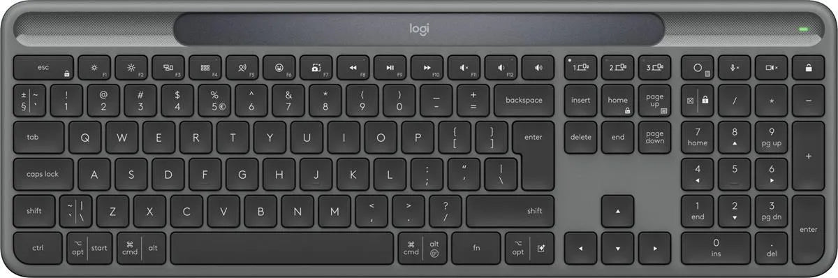 Logitech Slim Solar+ for Business – Graphite (DE) (920-013773)