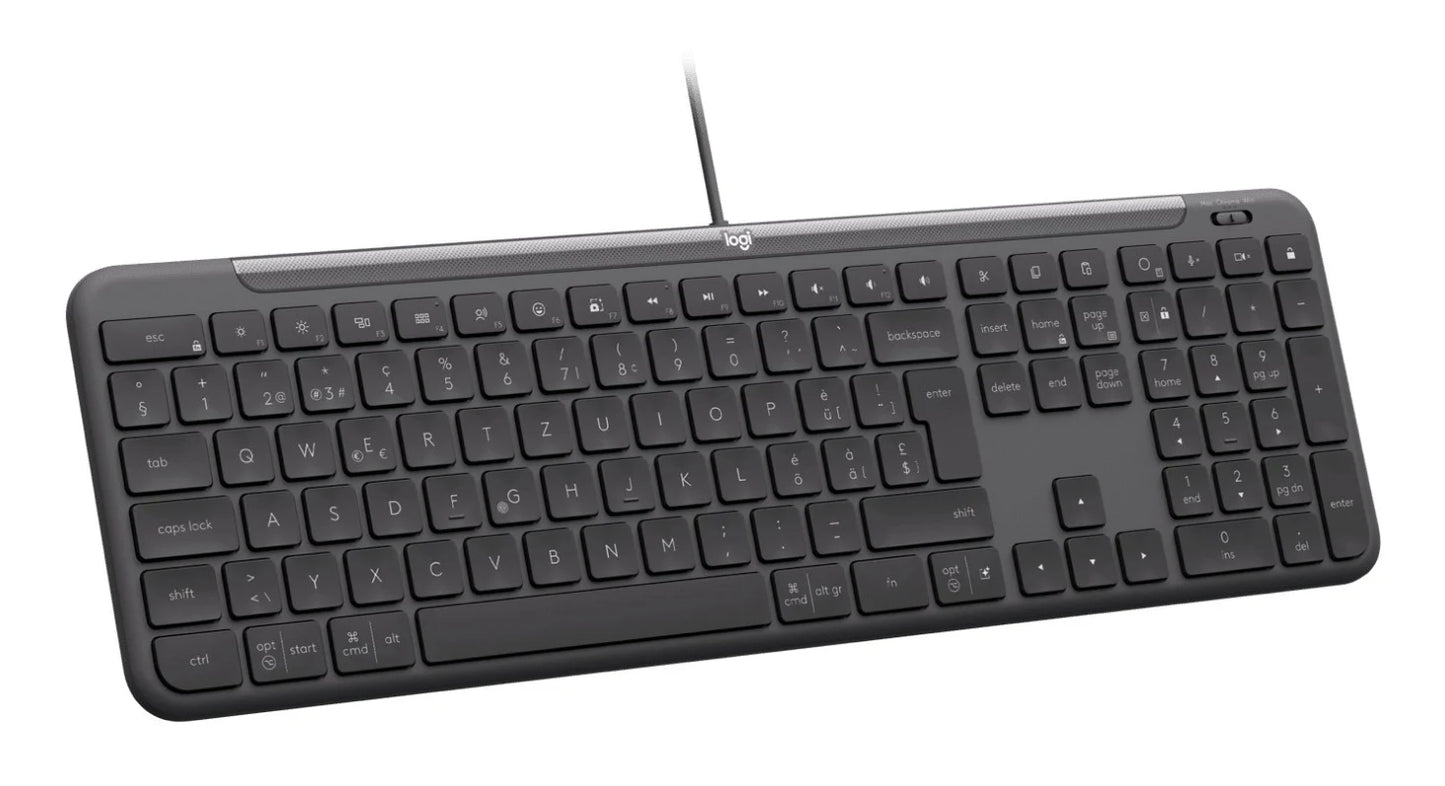 Logitech Wired Keyboard K620 for Business – Graphite (Pan European)