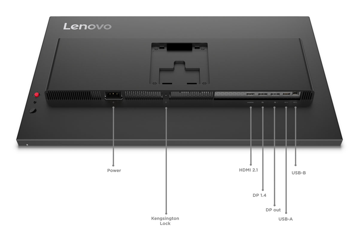 Lenovo Monitor ThinkVision P27Q-40 27" IPS QHD AG 4ms 350cd 1500:1 120Hz Daisy HUB Tilt Swivel Lift Pivot