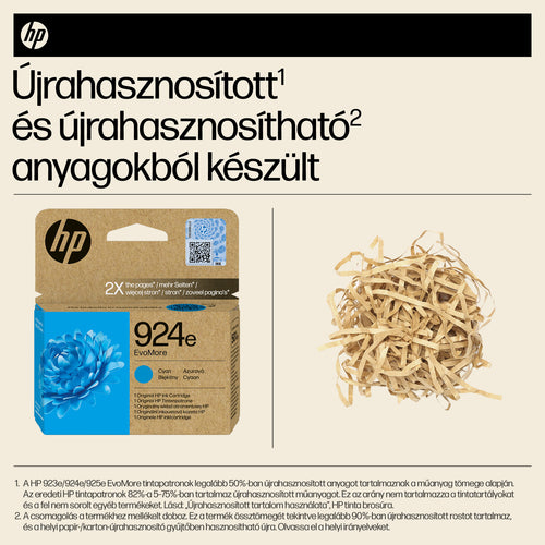 HP Inc. HP 924E EVOMORE CYAN ORIGINAL/INK CARTRIDGE
