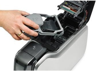 Zebra Drukarka kart ZC300, wydruk jednostronny, USB & Ethernet, CardStudio 2.0 (Standard), 200 PVC cards, YMCKO ribbon (200 images)