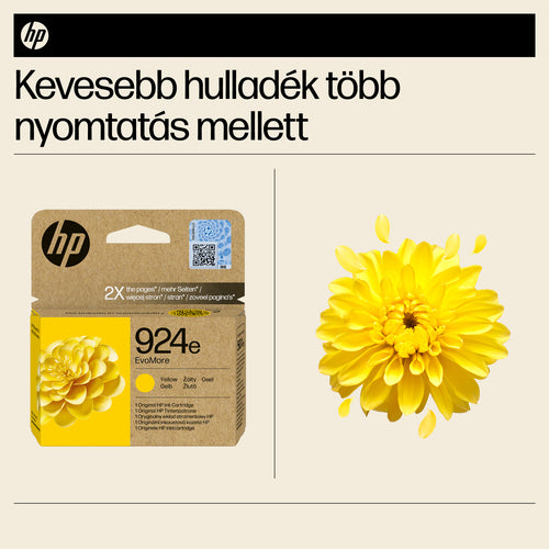 HP Inc. HP 924E EVOMORE YELLOW ORIGINAL/INK CARTRIDGE