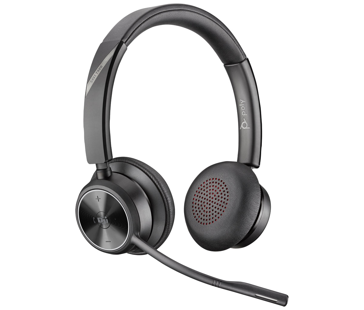 HP Inc. Poly Savi 7320-M Office Stereo DECT 1880-1900 MHz Headset EMEA - INTL English Loc Euro plug