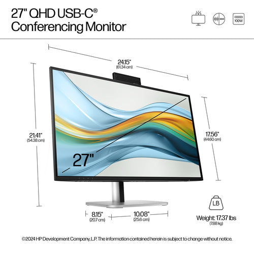 HP Inc. HP S5 Pro 527pm QHD USB-C Conf MNTR