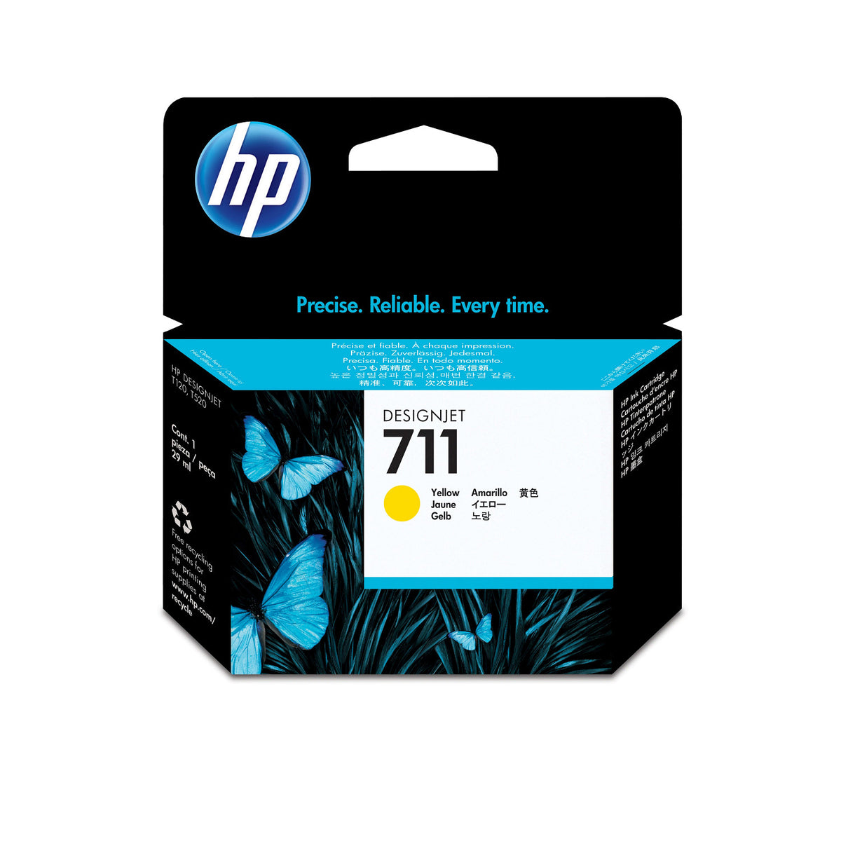 HP Inc. INK CARTRIDGE NO 711/YELLOW 29 ML