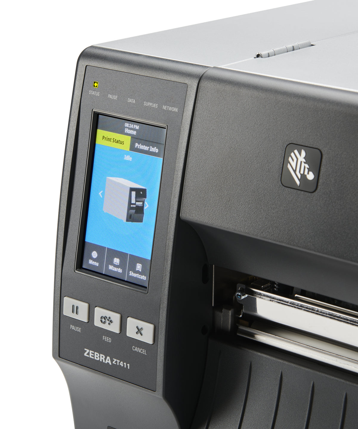 Zebra Drukarka ZT411; 4", 203 dpi, Serial, USB, 10/100 Ethernet, Bluetooth 4.1/MFi, USB Host, EZPL