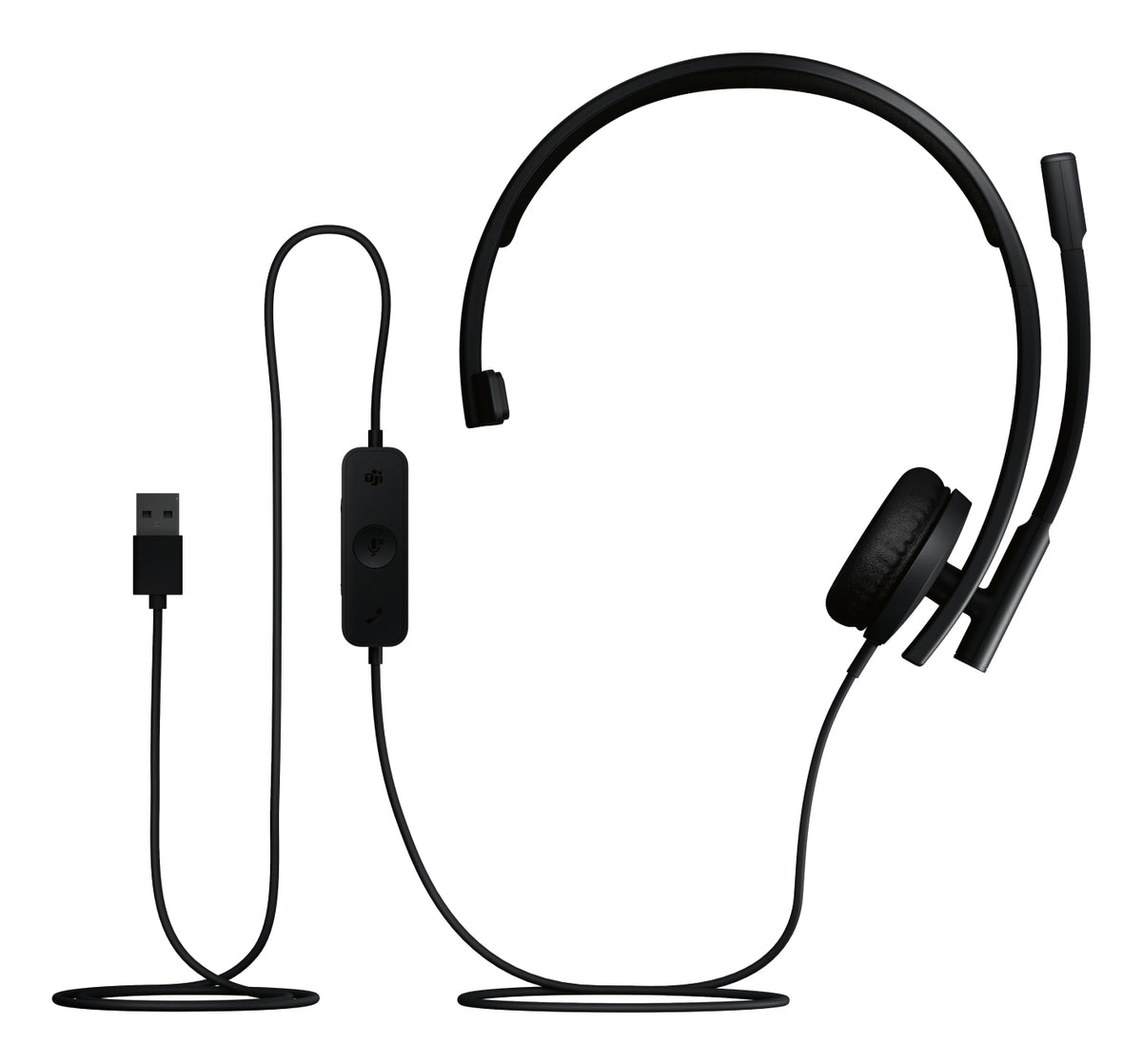 Logitech USB HEADSET MONO H570E USB-A/TEAMS VERSION-BLACK-EMEA28-935
