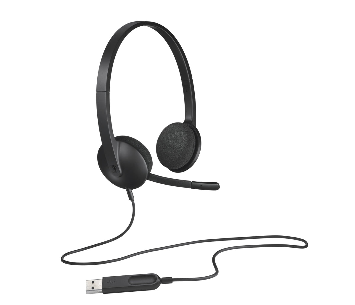 Logitech USB HEADSET H340/BLACK ULTRA LIGHT