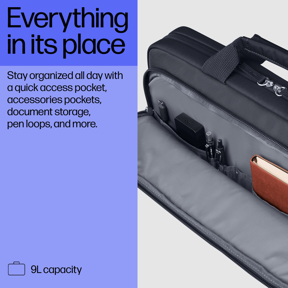 HP Inc. HP Evday 14 Odyssey Gray Laptop Bag