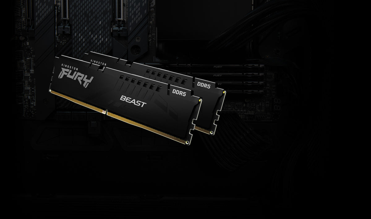 Kingston 16GB DDR5 6000MT/S CL30 DIMM/KIT OF 2 FURY BEAST Black EXPO