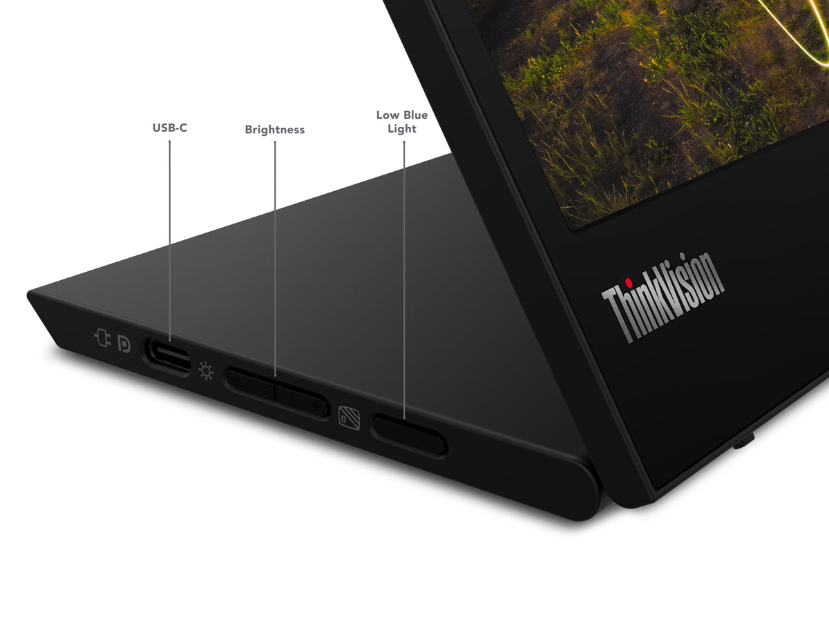 Lenovo Monitor ThinkVision M15 15,6" IPS FHD AG 6ms 250cd 700:1 60Hz Mobile Tilt Lift
