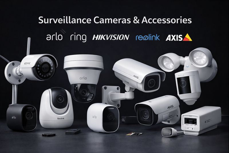 Surveillance Cameras and Accessories
