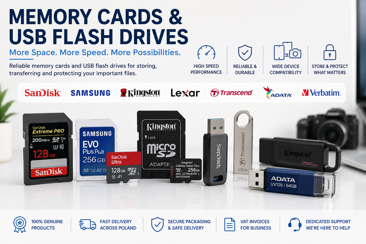 Memory Cards & USB Flash Drives