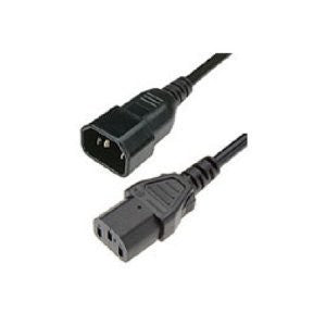 HPE 2.0m 10A C13-C14 Black Jumper Cord