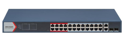 Hikvision DS-3E1326P-EI(B) 24 Port Fast Ethernet Smart POE Switch