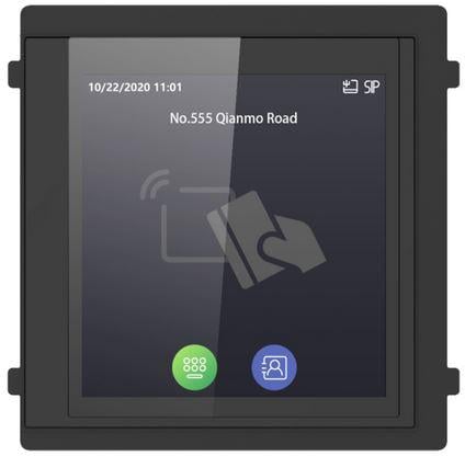 Hikvision DS-KD-TDM Touch Display Module with M1 Card Reader