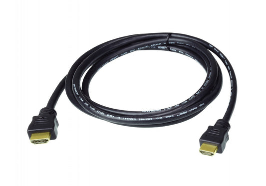 High Speed HDMI Cable with Ethernet 4K (4096 x 2160 @30Hz); 5 m HDMI Cable with Ethernet - 5 m - HDMI Type A (Standard) - HDMI Type A (Standard) - 4096 x 2160 p
