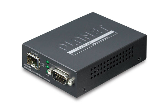 Planet MG-115A 1-Port RS232/422/485 Modbus Gateway with 1-Port 100BASE-FX SFP (-10 to 60 C, Modbus RTU/ASCII, Master/Slave)