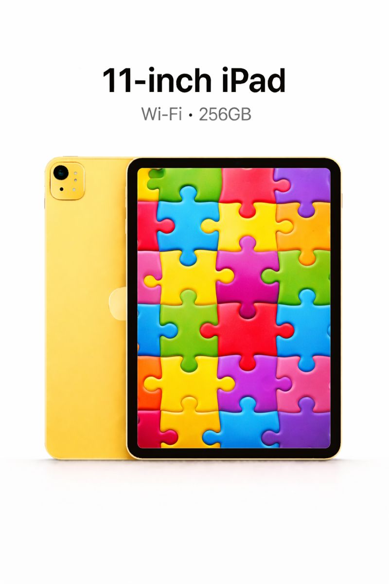 11-inch iPad Wi-Fi 256GB - Yellow