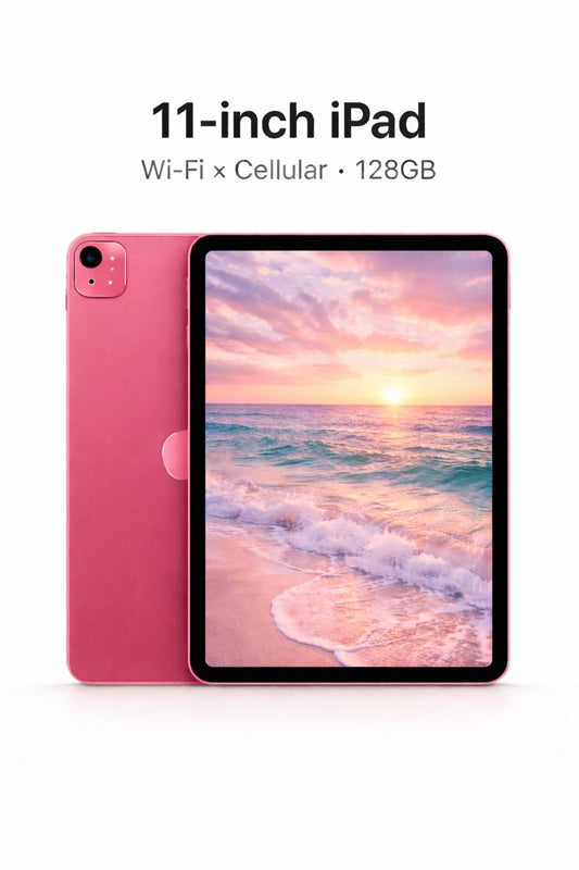 11-inch iPad Wi-Fi + Cellular 128GB - Pink
