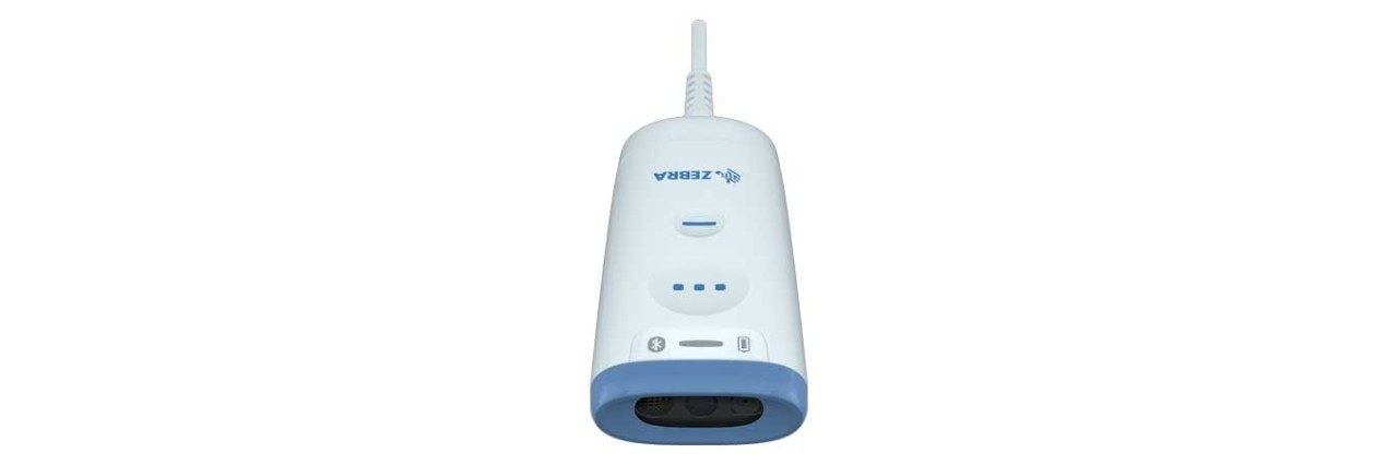 Zebra EVM CS6080 Corded Area Imager Companion Scanner - Healthcare White (CS6080-HCKF00BVZWW)