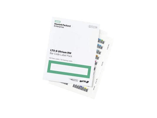 LTO8 Ultrium RW Bar Code Label Pack - Barcodeetiketten LTO - LTO/Ultrium