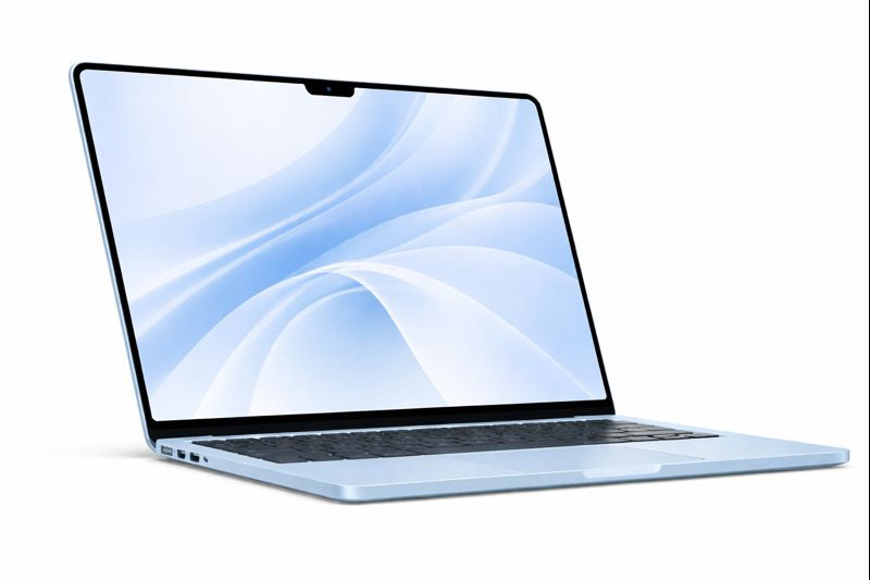 13-inch MacBook Air: Apple M4 chip with 10-core CPU and 10-core GPU, 24GB, 512GB SSD - Sky Blue